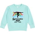 thumbnail image 2 of Inktastic Gymnastics Star Toddler Sweatshirt, 2 of 4