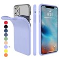thumbnail image 1 of TORUBIA For iPhone 11 Pro 5.8 Inch Back Case Slim Fit Soft TPU Phone Case Built-in Velvet Material Anti-Scratch Protective Cover,Can effectively extend service life Lilac colour, 1 of 8