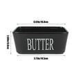 thumbnail image 3 of Up to 65 off!Yyuenw Butter Dish with Lid, Large Butter Dish for Countertop,Ceramic Butter Keeper Container with Knife and High-Quality Silicone Sealing Butter Dish for Home Decor Good Kitchen Gift, 3 of 5