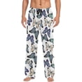 thumbnail image 2 of FREEAMG Men's Cotton Pajama Pants Lounge Sleep Pants Soft Sleepwear Pajama Bottoms with Pockets, 2 of 7