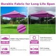 thumbnail image 2 of InstaHibit 9.6x9.6Ft Replacement Canopy Top for 10ft Tent UV30+ Cover Outdoor, 2 of 11