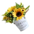 thumbnail image 5 of Simulation Bonsai Plastic Fake Flower in Metal Pot Home Decor Artificial Potted Flower, 5 of 10