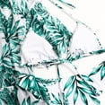 thumbnail image 6 of YOTMKGDO Tankini Swimsuits For Women, Womens High Waisted Bikini Cute Sporty Push Up Swimsuit Ruffle Swim Skirt 3 Piece Bathing Suits, 3 Piece Swimsuits For Women Green+M, 6 of 8
