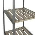 Better Homes & Gardens Farmhouse Gray Wood and Metal Garment Rack