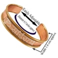 thumbnail image 2 of Sunsoul by Touchstone -Om Sai Ram-holy Mantra -Copper Magnetic Healing Bracelet Tibetan Style. Hand Forged with Solid and high Gauge Pure Copper., 2 of 6