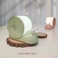 thumbnail image 1 of Fiudx Luz Nocturna de Caracol, Diseño de Montaje En Pared Magnético, Lámpara Led Recargable Por Usb, Tres Modos de Luz Ajustables, Iluminación Ambiental Suave, Ideal para Dormitorio o Mesita de Noche, 1 of 1