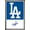 Bronze Framed Version, variant on MLB Los Angeles Dodgers - Logo 22 Wall Poster, 22.375" x 34"