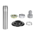 thumbnail image 2 of Removable 3.9In Stainless Steel Quick Connector Beer Keg Beer Shank, Bar Kitchen for Home, 2 of 8