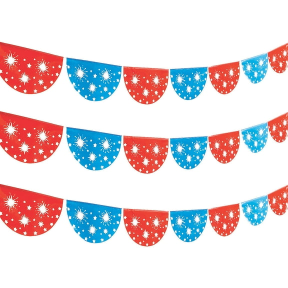 Patriotic Cut Out Banner - Party Decor - 1 Piece
