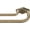 Anqiue Bronze, variant on Anqiue Bronze Double Curtain Rods For Windows 72-144 Inch,Heavy Duty Double Curtain Rod with Aluminum Finial and Bracket,Adjustable Double Window Rods For Blackout Or Room Darkening Panel