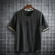 thumbnail image 1 of pstuiky camisetas de manga corta para hombre, Camisa informal de manga corta con cuello en V para hombre, cómoda y a la moda. camisas casuales para hombre xl, 1 of 9