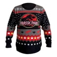 thumbnail image 1 of Suéter Jurassic Park Navideño para Hombre Talla EEG Color Negro, 1 of 4