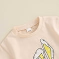 thumbnail image 4 of HNMKIU Girls Bodysuits for Kids Spring Outfit Jumpsuit Top Shirt Easter Bunny Short Sleeve Baby Children Romper Khaki,3-6 Months, 4 of 7