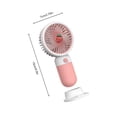 thumbnail image 4 of Cateissary Mini ventilador de mano recargable para estudiantes, estudio, escritorio, ventiladores de aire de bolsillo, deportes, ocio, soporte para Electrodomésticos Rosa Cateissary HA061183-01B, 4 of 6