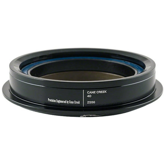 Cane Creek 40 ZS56 40 Bottom Headset Black 1-1/2" Steel Crown Race Tapered