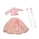 thumbnail image 4 of 1:6 Conjunto de vestido Cosplay con accesorios Flexibilidad DIY Imaginación Coordinación Disfraz Disfraz para muñeca de figura de acción de 30 cm Rosa, 4 of 10