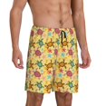 thumbnail image 3 of Rocae Sea and Sand for Men's Soft Sleep Pajama Shorts, Waistband and Pockets, 3 of 9