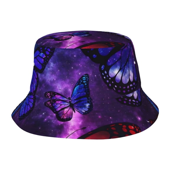 Butterfly Fisherman's Hat Lightweight and Breathable Sun Hat Suitable for Both Men and Women