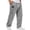 Dark Gray, variant on Yungyresw Mens Casual Loose Pants Wide Leg Relaxed Fit Elastic Waist Baggy Pants Fall Lightweight Comfortable Lounge Trousers Black L