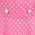 thumbnail image 4 of Dvprdro Robe de Bal pour Femme Invitée de Mariage Mode Vintage à Pois Imprimée Manches Courtes Ligne A Évasée Cocktail Fête Robe Midi, 4 of 5
