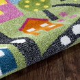 thumbnail image 3 of LR Resources WHIMS81281GBE3656 Lunatique Tapis Rectangle Intérieur de Conte de Fées - Vert & Bleu, 3 of 5