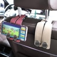 thumbnail image 2 of Car Back Seat Headrest Hooks, Car Hooks for Purses and Bags Cute, Purses Holder for Car, Car Seat Back Double Hooks, 2 of 6