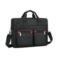 thumbnail image 2 of Men Laptop Messenger Bag Nylon Shoulder Bag Business Briefcase Crossbody Bag Commuter Work Bag, 2 of 5