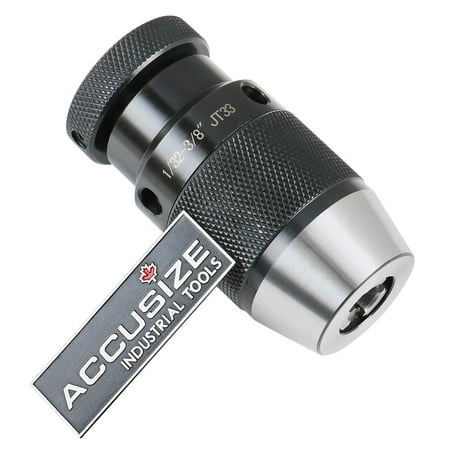 

Accusize 1/32-3/8 33JT Precision Keyless Drill Chuck