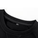 thumbnail image 4 of Gibobby Sudaderas sin gorro hombre Sudadera de Entrenamiento para Hombre(Negro,M), 4 of 5