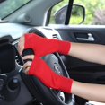 thumbnail image 1 of Guantes de medio dedo de cachemira para mujer, guantes de punto cálidos y cortos de invierno para hombre, línea de lana, dedos con fugas, para estudiantes que escriben a máquina, 1 of 5