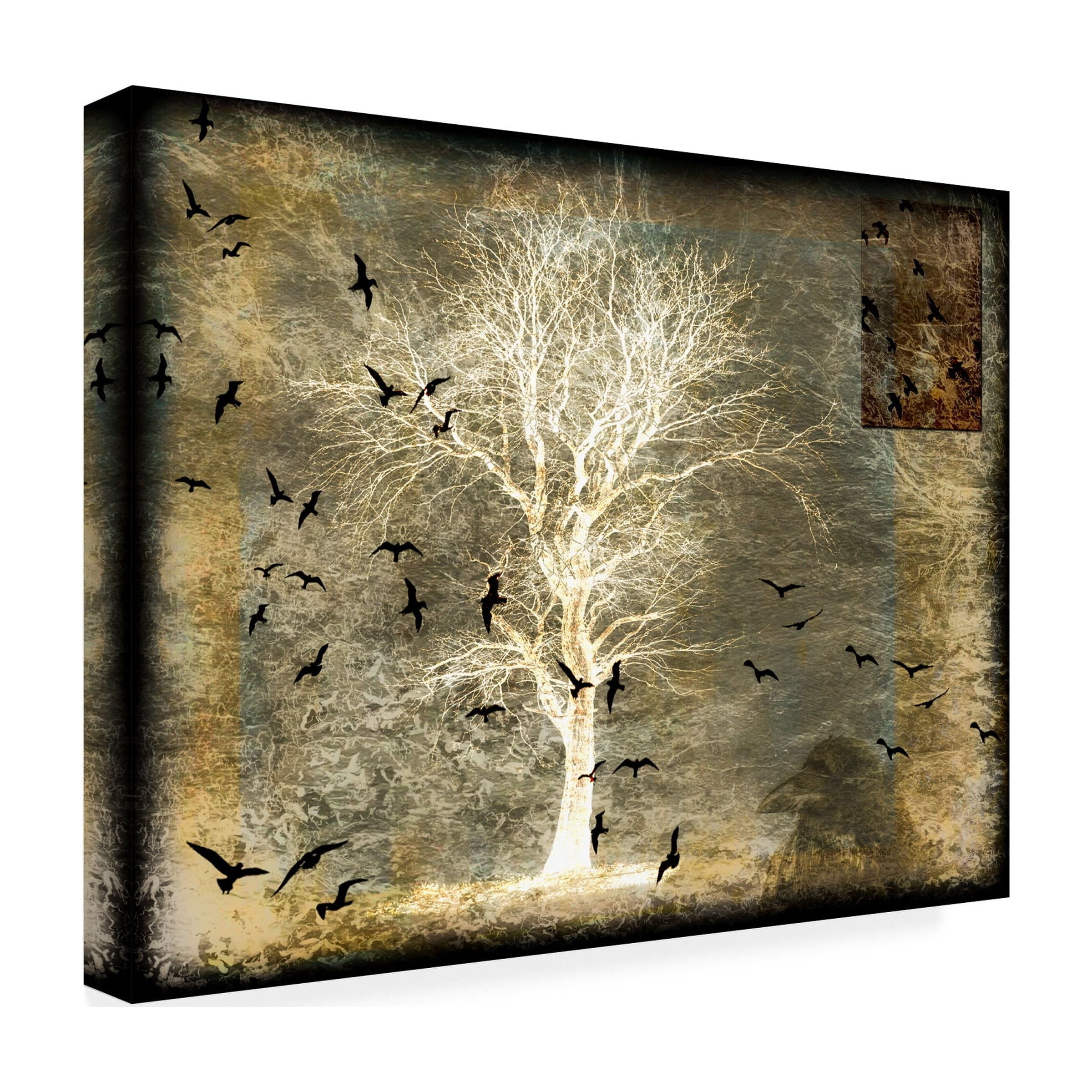 LightBoxJournal 'A Raven's World Spirit Tree' Canvas Art