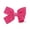 Hot Pink, variant on Denim Bow for Girls 7 inch - Purple
