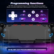 Joypad for Switch/OLED,ESYWEN Switch Controller Replacement for Switch Joy Cons with Handheld Grip,Turbo,Vibrations,Programmable