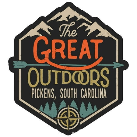 

Pickens South Carolina The Great Outdoors Design 4-Inch Magnet