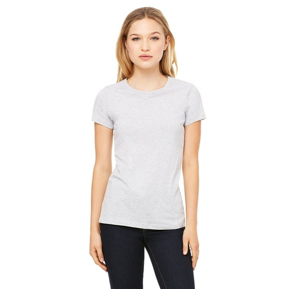 Bella Canvas 6004 Womens The Favorite T Shirt, Athletic Heather, M