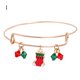 thumbnail image 1 of Xihbxyly Ofertas relámpago de hoy Prime Pulse navideña para mujeres y niñas, pulsera expandible cristal con diseño de Papá Noel para el día de Acción de Gracias, 1 of 2