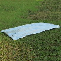 STRANDCHIC Portable Outdoor Emergency Silver Survival Aid Blanket 2pcs Reusable Thermal Protection Silver Yellow