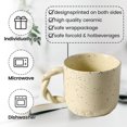 thumbnail image 2 of Taza de cerámica con puntos de tinta para salpicaduras, creativa taza de café con leche para desayuno, personalidad nórdica, 300ml, 2 of 5