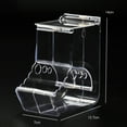 thumbnail image 7 of SPRING PARK Hamster Rabbit Food Dispenser Feeder Acrylic Clear Automatic Pet Feeder, 7 of 7