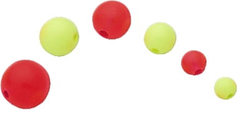 Worth Company Red Fishing Bead 4×6 mm, 100-Pack – Durable and Versatile Fishing Accessory