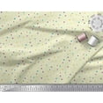 thumbnail image 2 of Soimoi Rayon Fabric Colorful Dots Print Sewing Fabric Yard 42 Inch Wide, 2 of 3