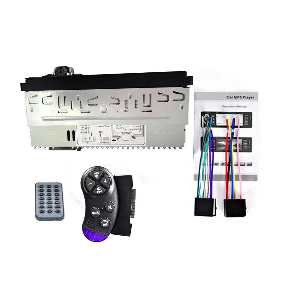 4.1/" HD Single 1DIN Car Stereo Video MP5 Player BT FM Radio AUX USB SD TF Camera