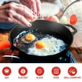 thumbnail image 2 of NutriChef 12" Pre Seasoned Nonstick Cast Iron Frying Pan with Lid & Handle Cover, 2 of 7