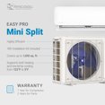 thumbnail image 2 of MRCOOL Easy Pro 24K BTU DIY Ductless Mini-Split Air Conditioner Heat Pump System, 2 of 11
