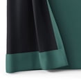thumbnail image 5 of Mainstays Kids Dark Green Solid Blackout Rod Pocket with Back Tabs Curtain Panel Pair, Set of 2, 30" W x 95" L, 5 of 6