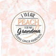 thumbnail image 4 of Inktastic I Wear Peach for My Grandma Uterine Cancer Awareness Boys or Girls Baby Bodysuit, 4 of 5