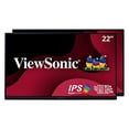 thumbnail image 1 of ViewSonic VA2256-MHD_H2 Monitores IPS de 1080p con cabezal d, 1 of 2