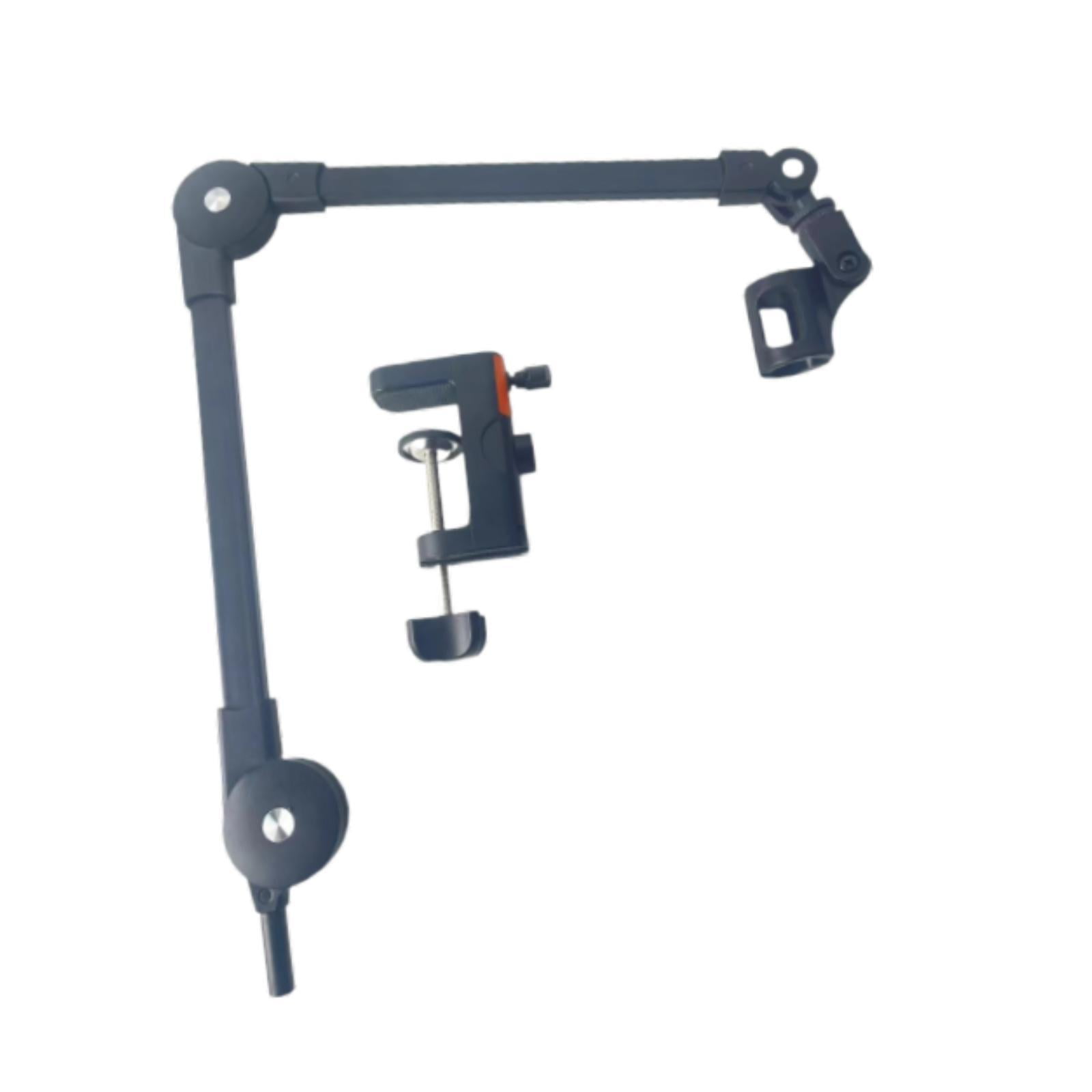 Microphone Arm Stand Boom Arm Stand Adjustable Holder Durable Alloy Material for Streaming Podcast Studio