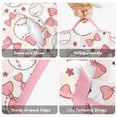 thumbnail image 6 of Pink Baseballs with Bows Pattern Toddler Nap Mats for Kids Preschool,Sleeping Mat Bag or Kids,Toddler Sleeping Bag,Toddler Nap Mat or Daycare, 6 of 6