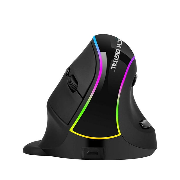 J-Tech Digital Ergonomic Mouse with Wireless Connection, Removable Palm
